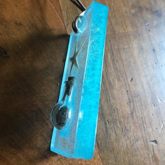 Handcrafted Message in a Bottle Necklace - Picture 3 of 3